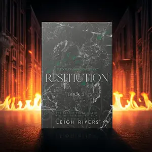 Restitution (The Edge of Darkness: Book 3) by Leigh Rivers (Paperback Book) | A Thriller & Suspense Novel | Dark Romance | Suspense