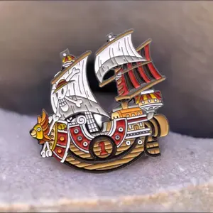 Thousand Sunny Enamel Lapel Pin