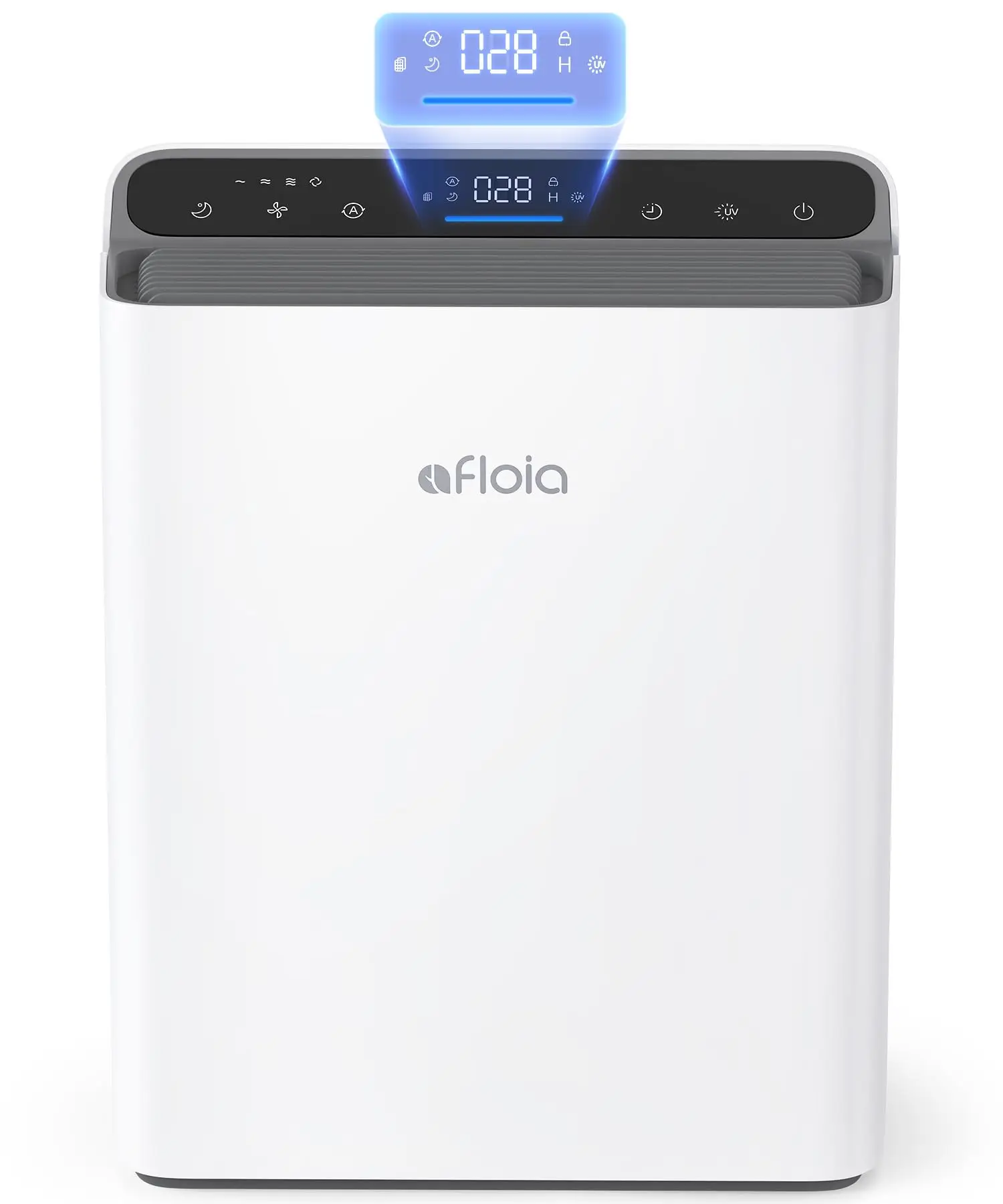 Afloia Air Purifiers for Home Large Room Bedroom Up to 1280Ft² with Laser Air Quality Sensor&Auto Mode, H13 True HEPA Air Purifier Filter for Pets Dan