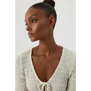 Dainty Multi-Birthstone Custom Family Necklace