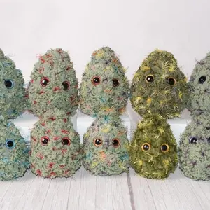 Mini Bud Buddie Crochet Nug Plush – Adorable Handmade Amigurumi for Cute Room Decor (No Keychain)