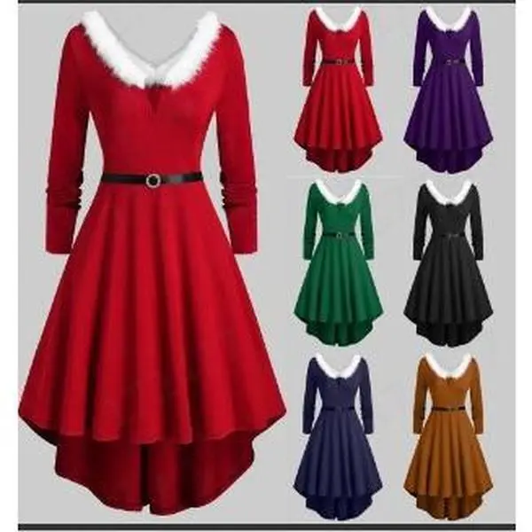christmas dress nearby Holly Jolly Christmas 3/4 Sleeve Pocket Twirl Dress 4T