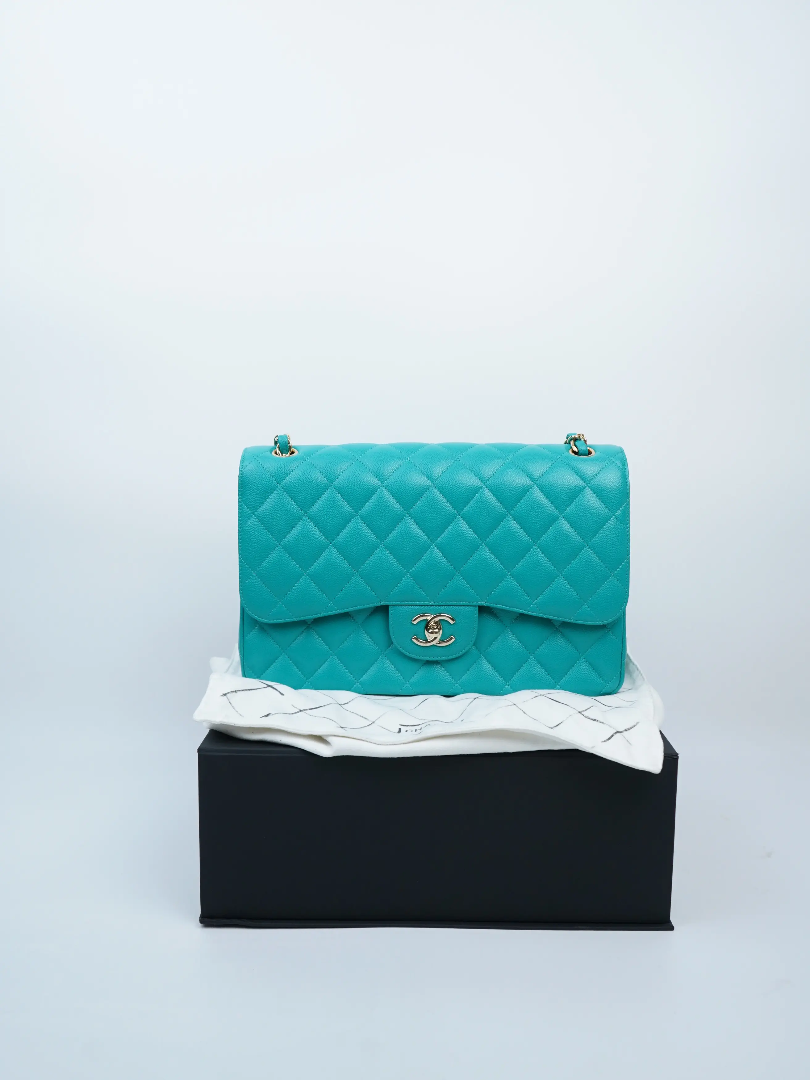 Pre-owned CHANEL caviar calfskin Shoulder Bags Chanel