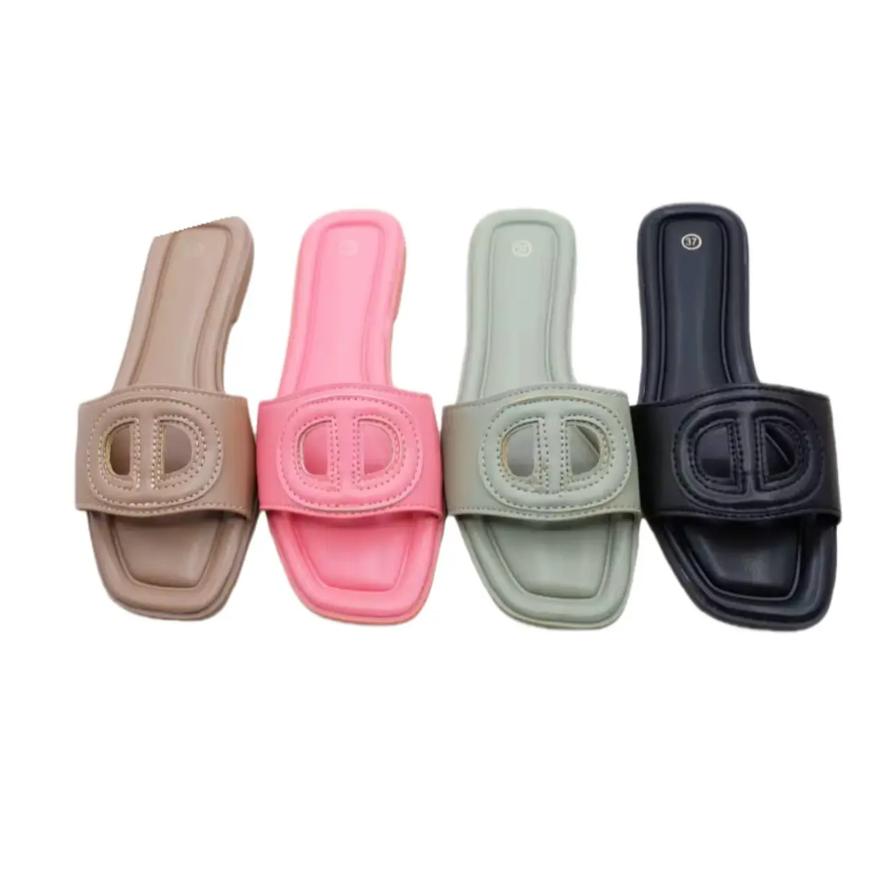 Women’s Elegant Open-Toe Slide Sandals