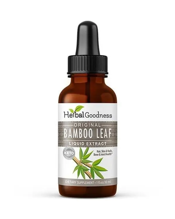 Bamboo Leaf Extract- Liquid - Bone, Hair, Skin & Nails - Herbal Goodness