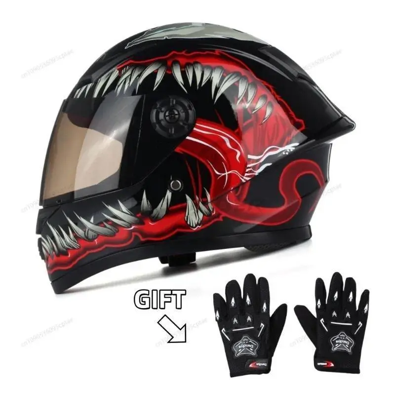 Children Helmet Safety Kid Riding Helmets New CuteFull Face For Four Seasons Outdoor Sports Head Bicycle Motorcycle Helmet