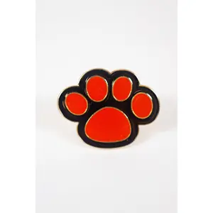 Adjustable Paw Print Ring