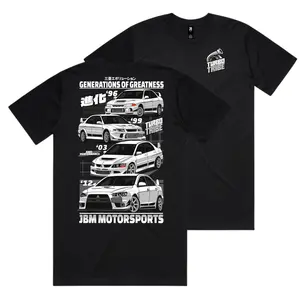JBM Motorsports - Evo Generations T-shirt Cotton Unisex