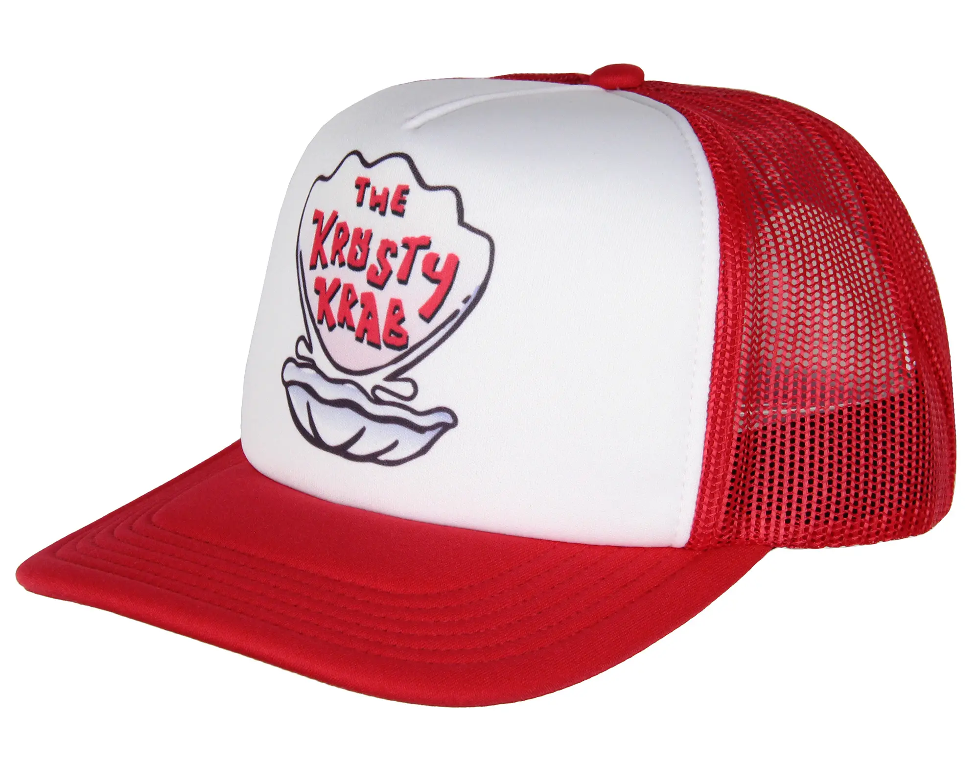 Nickelodeon SpongeBob SquarePants Adult Krusty Krab Trucker Hat for Men and Women