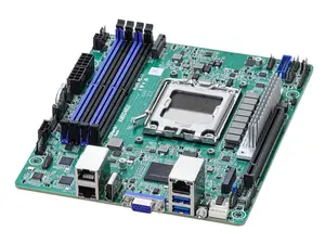 ASRock Rack Server Motherboard AM5D4ID2 Deep mini-ITX Single Socket AMD EPYC 4005/4004 and AMD Ryzen 9000/8000/7000 Series Processors
