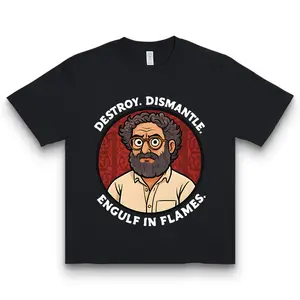 100% Cotton Jason Mantzoukas "Destroy." Dismantle. Engulf In Flames." Shirt – Taskmaster Series 19 Apparel T-Shirt Greg Davies Alex Horne Golf Gift T-Shirt For Men And Women