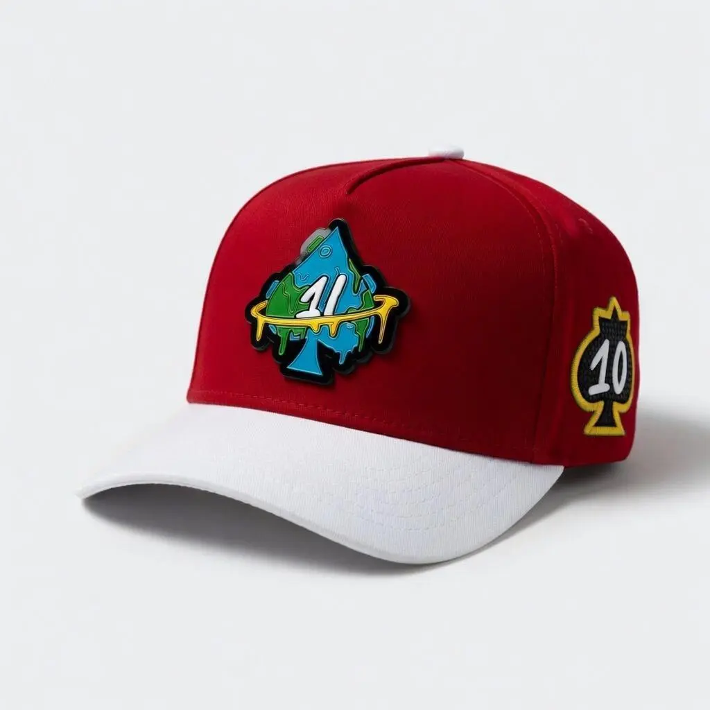 Adjustable Cotton Snapback Baseball Cap Embroidered Streetwear Hat for Men Women Casual Flat Brim Cap