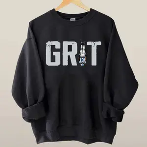 GRIT Amon-Ra St Brown Detroit Football Sweatshirt Crewneck, Trendy Game Day Gift Tee, Detroit Football Fan Shirt