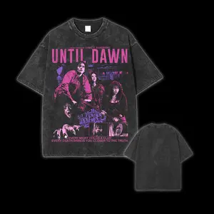 Retro Limited Until Dawn Movie Streetwear Vintage Style, Graphic Tee, Unisex Horror Action Film Tee, Gift For Woman and Man Unisex T-Shirt