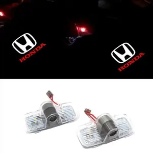 2 Pack LED Car Door Projector Courtesy Lights Ghost Shadow Welcome Lamp Accessories Compatible with Honda