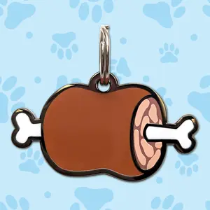 Meat Stick Pet Tag