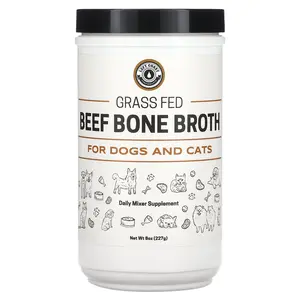 Left Coast Performance Grass Fed, Beef Bone Broth, For Dogs and Cats, 8 oz (227 g)