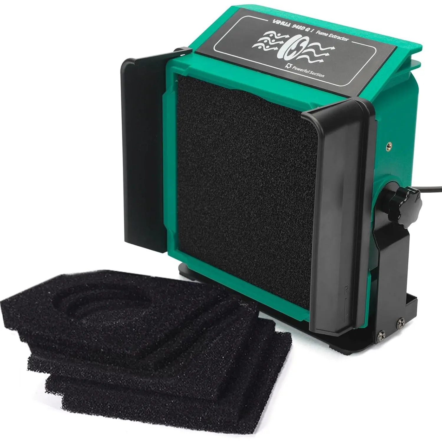 948DQ-I Solder Fume Extractor Fan Solder  Absorber Remover Tiltable Angle with 8 Extra Fan Filters for Soldering   and more