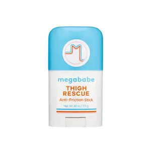 Megababe Thigh Rescue Mini Anti-Chafe Stick | Perfect for travel, on-the-go | Prevents skin chafe & irritation | Thighs, arms, bra-lines & more
