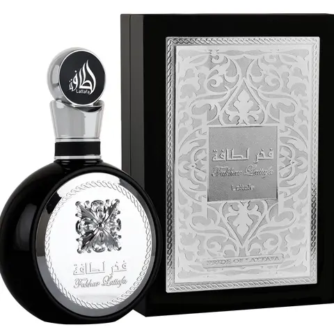 Lattafa Fakhar Men's Cologne 3.4 fl oz EDP Spray (3 to 3.9 fl oz) - Arabian Perfumes Bold Affordable Luxury, Citrus Bergamot Hit, Sage Lavender Lift, Amber Musky Long-Lasting Masculine & Fresh Scent, Date Nights & Everyday Wear, Birthday Gift for Him