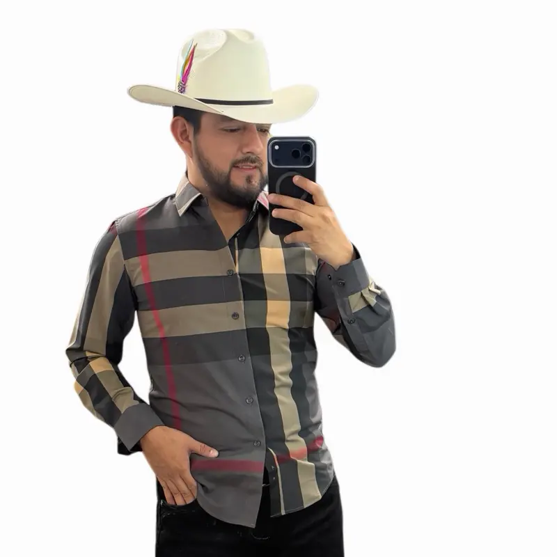 MEN’S FASHION LONG SLEEVE-BUR