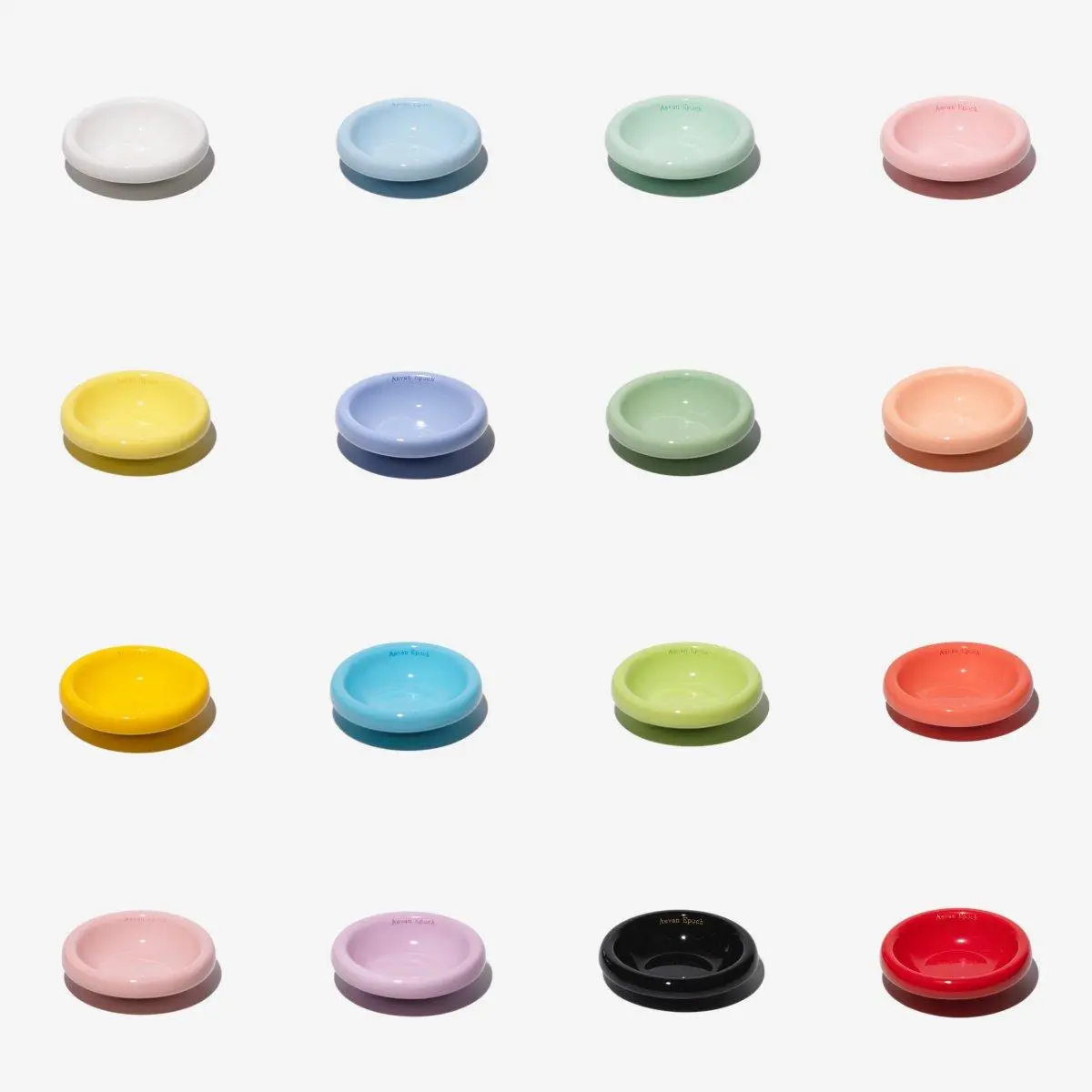 Minimalist Ceramic Pet Bowl Heavy & Stable Dishwasher Safe in Assorted Colors for Pet Feeding