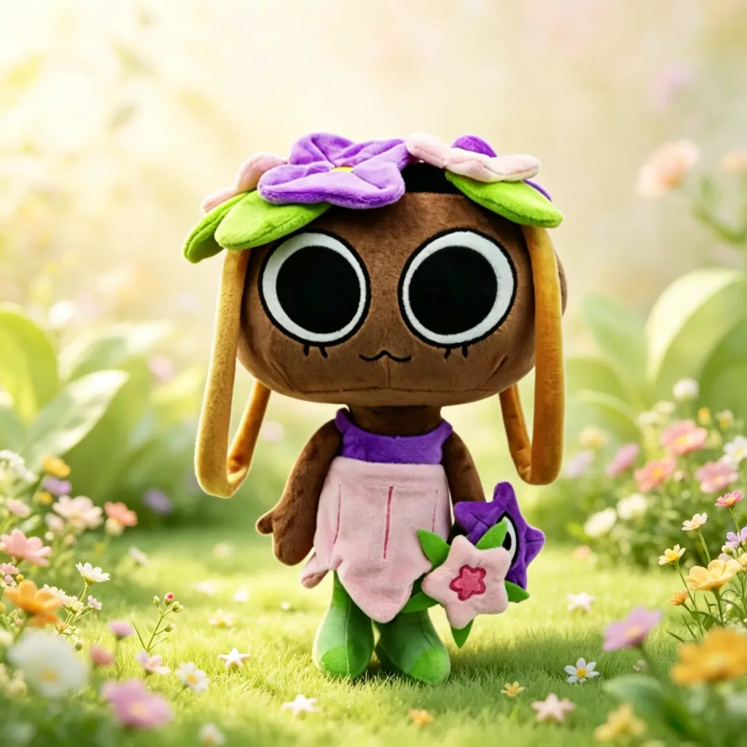Dandy's World  Bassie Bloomington  High-Quality Plush Dolls, cute girly gifts，plushies，Soft Squishy Companion