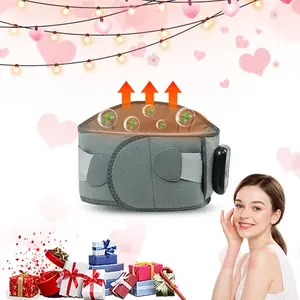 New Wireless Heating Waist Belt, Warm Heat Therapy Lumbar Support, Rechargeable Intelligent Back Massager, Ideal Home Choice