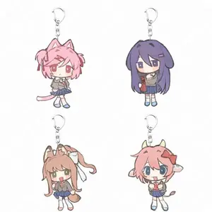 DDLC Acrylic Keychain, Doki Doki Literature Club Charm