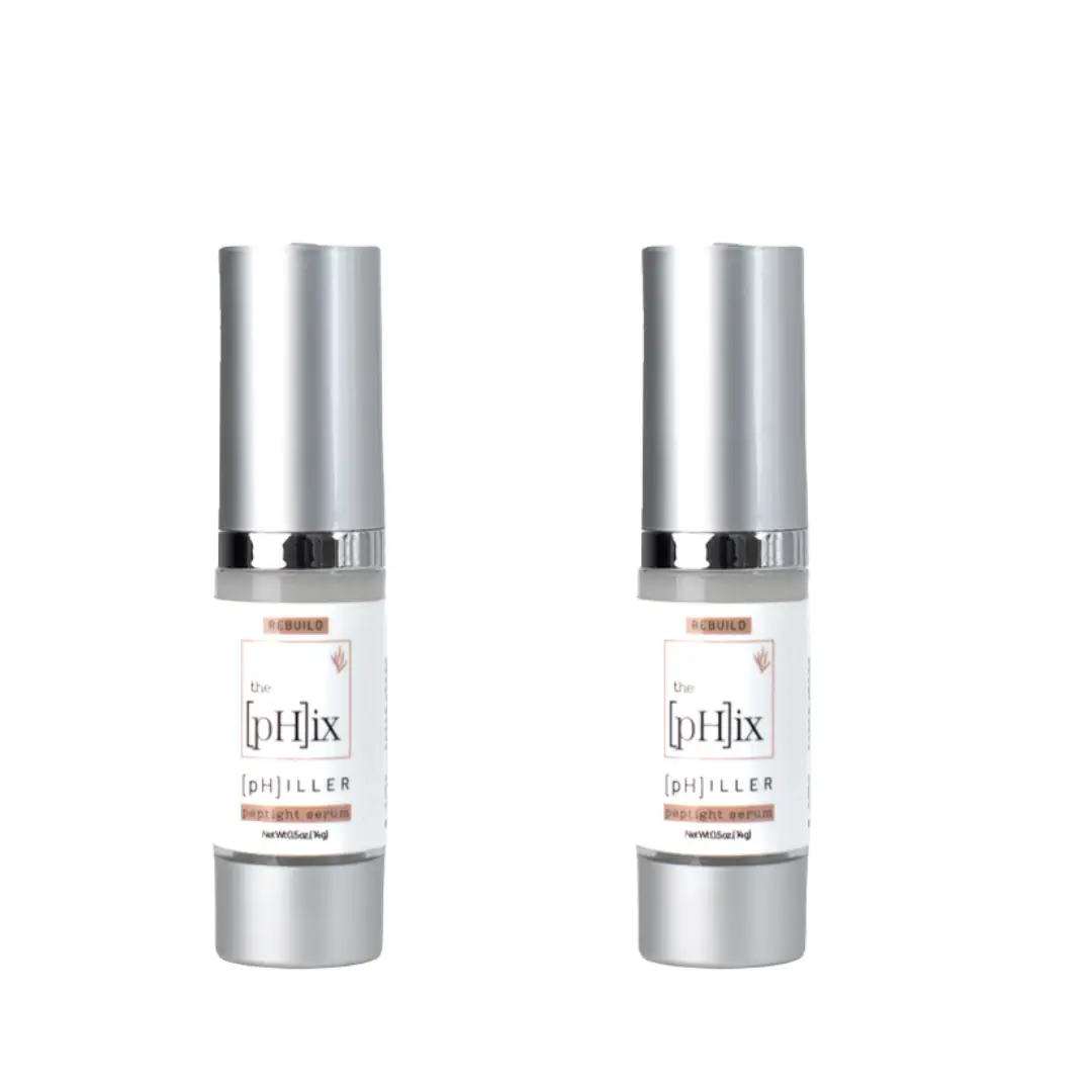 The [pH]ix Philler Peptide Serum Duo (pack of 2) - Daily rejuvenating skincare for fine lines, wrinkles and skin renewal