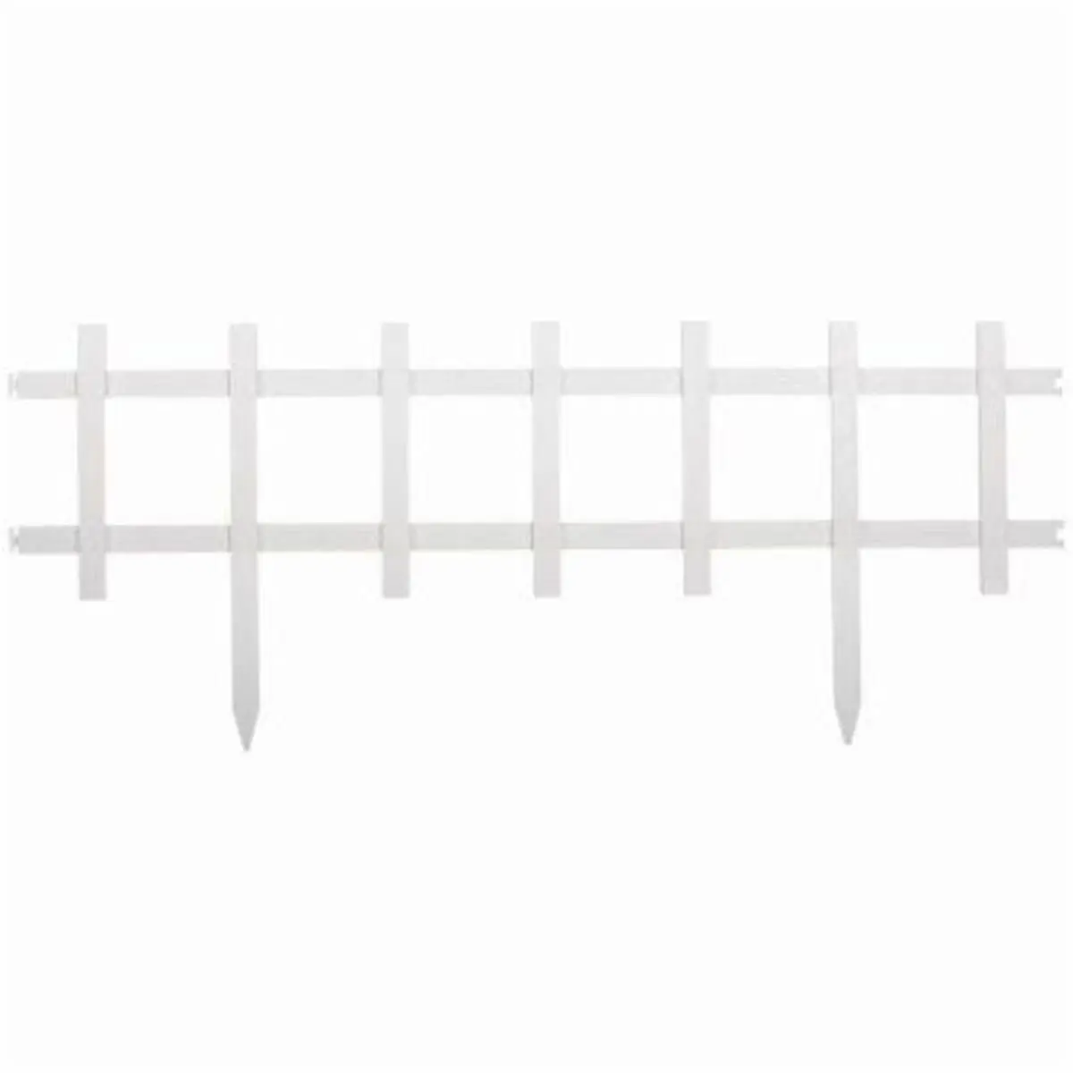 Suncast Cape Cod Fencing - Pack of 4, Classic Picket Fence, Durable and Low Maintenance, Easy to Install, Weather Resistant Garden Decor for Home Improvement