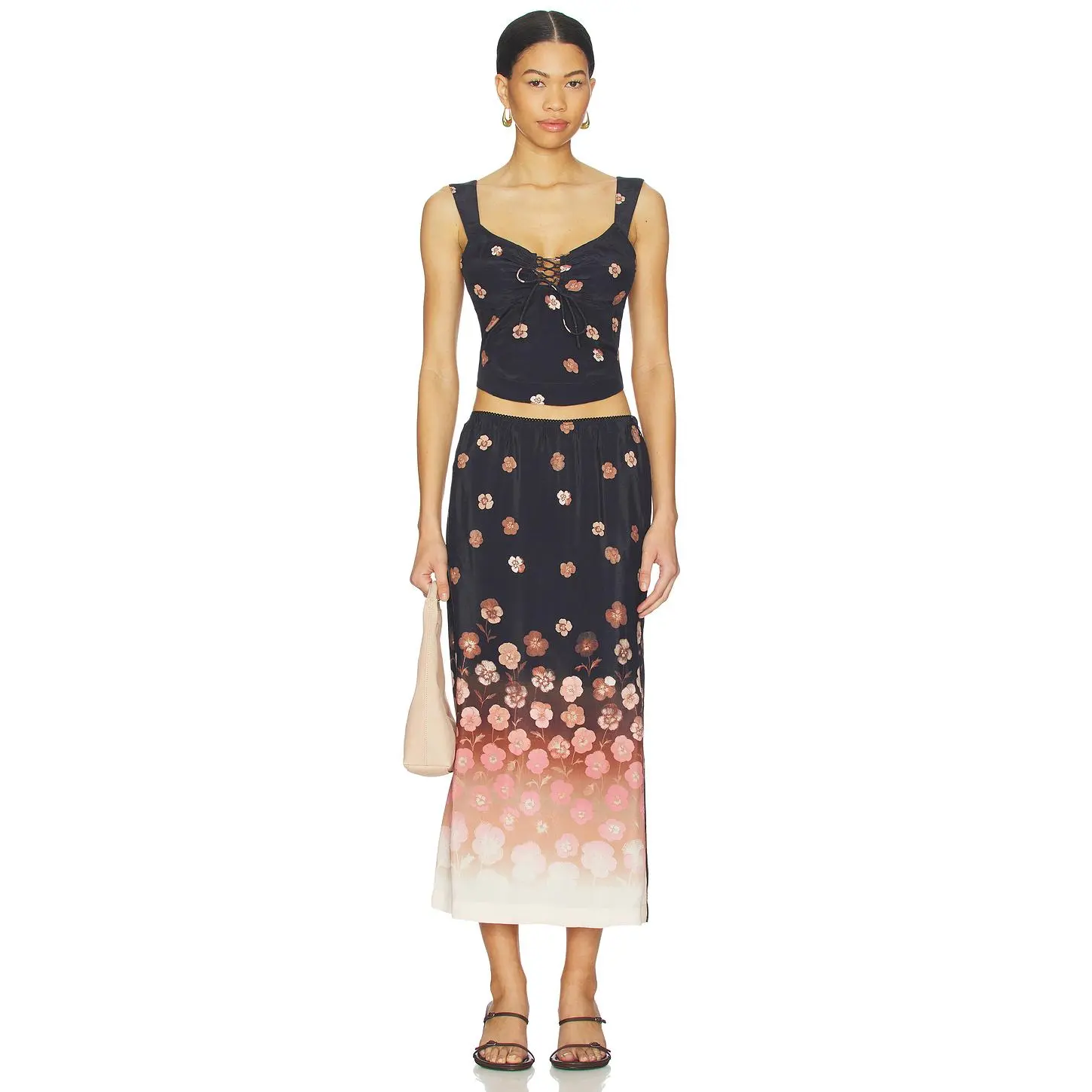 Free People Of The Season Set in Espresso Combo