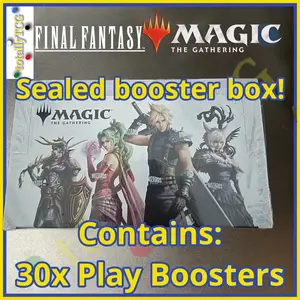 MTG Final Fantasy Play Booster Box Display (30x Play Boosters) - NEW and SEALED