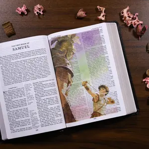 15 Pcs Bible Page Overlays for Women, Elegant Christian Bookmark Gift Book Accessories, Bible Page Inserts Merch, Funny Christian Church Gifts for Bookish Book Lovers