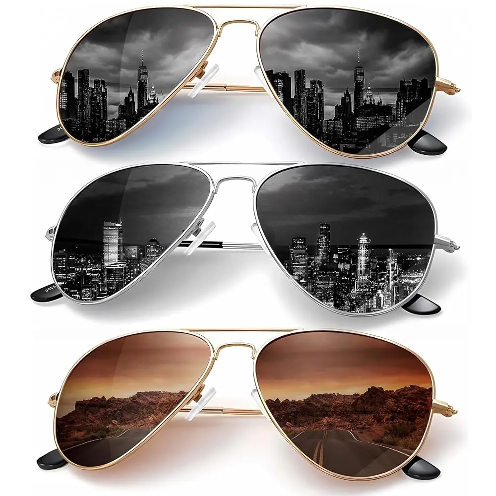 Brown/Golden Black/Silvery Black