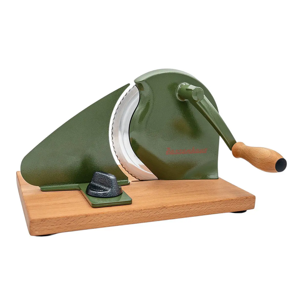 Zassenhaus Classic Bread Slicer | Cypress Green