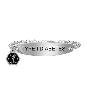 Type 1 Diabetes Awareness Bracelet, Casual Trendy Jewelry, Fashionable Bracelet for Male & Female, Essential Jewelry Accessory