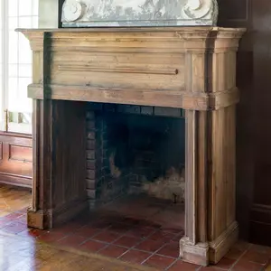 Reclaimed Pine Fireplace Mantel Reclaimed Pine Fireplace Mantel