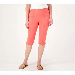 Isaac Mizrahi Live! Regular 24/7 Stretch Pedal Pusher Pants