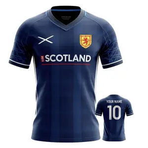 Scotland 3D Football Jersey  WC 2026 Fan Shirt Unisex Soccer Sports Jersey