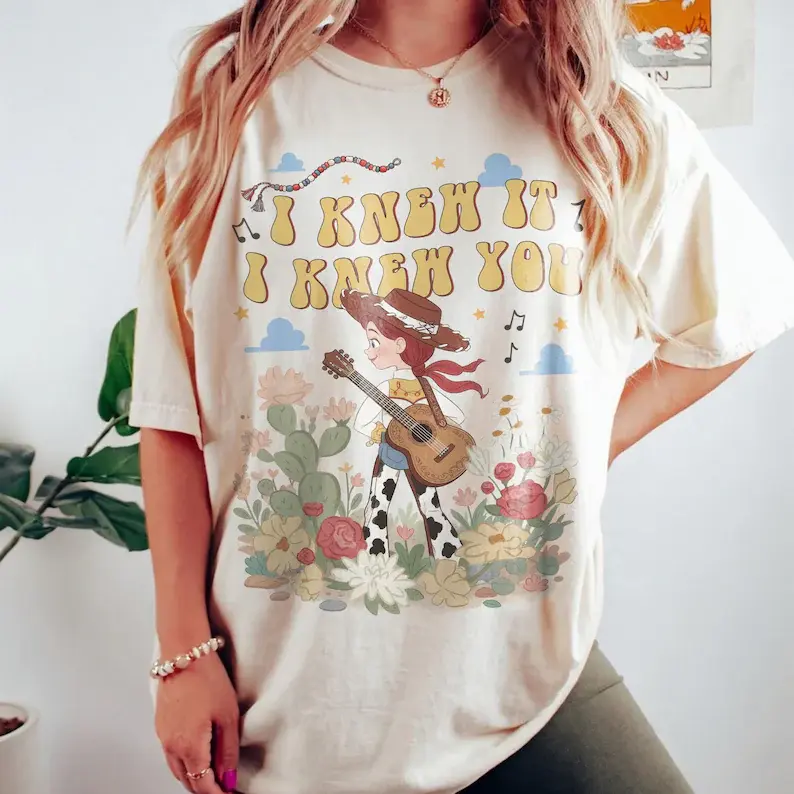[Sale Up To 50%] Toy Jessie Comfort Colors Shirt, I Knew It I Knew You Shirt, TS and Story 5 Friendship Shirt, Story Toy Family Shirts