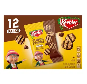 On-The-Go Fudge Stripes Cookies, 12oz, 12ct