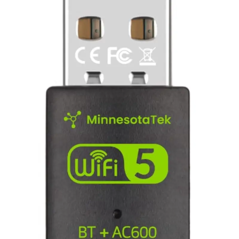 USB WiFi Bluetooth Adapter 600Mbps Dual Band 2.4G 5Ghz Wireless Receiver
