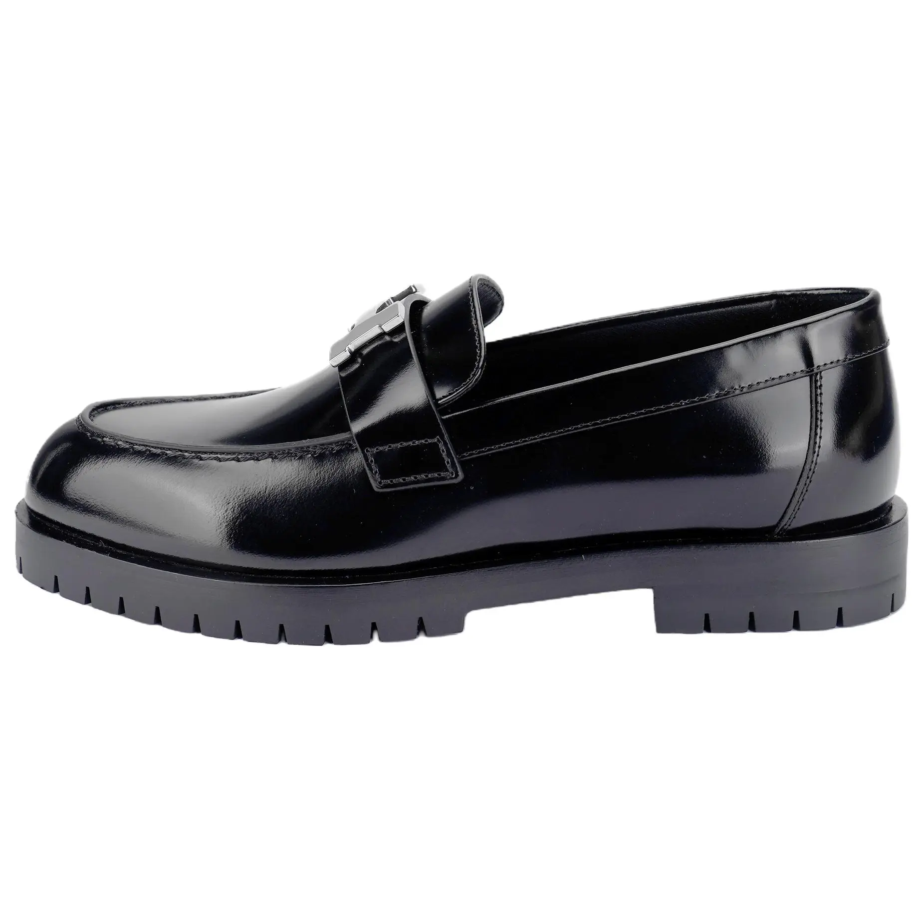 Women's Hermes Faubourg Smooth Calfskin Loafers - Premium Flat Shoe, Luxury Footwear