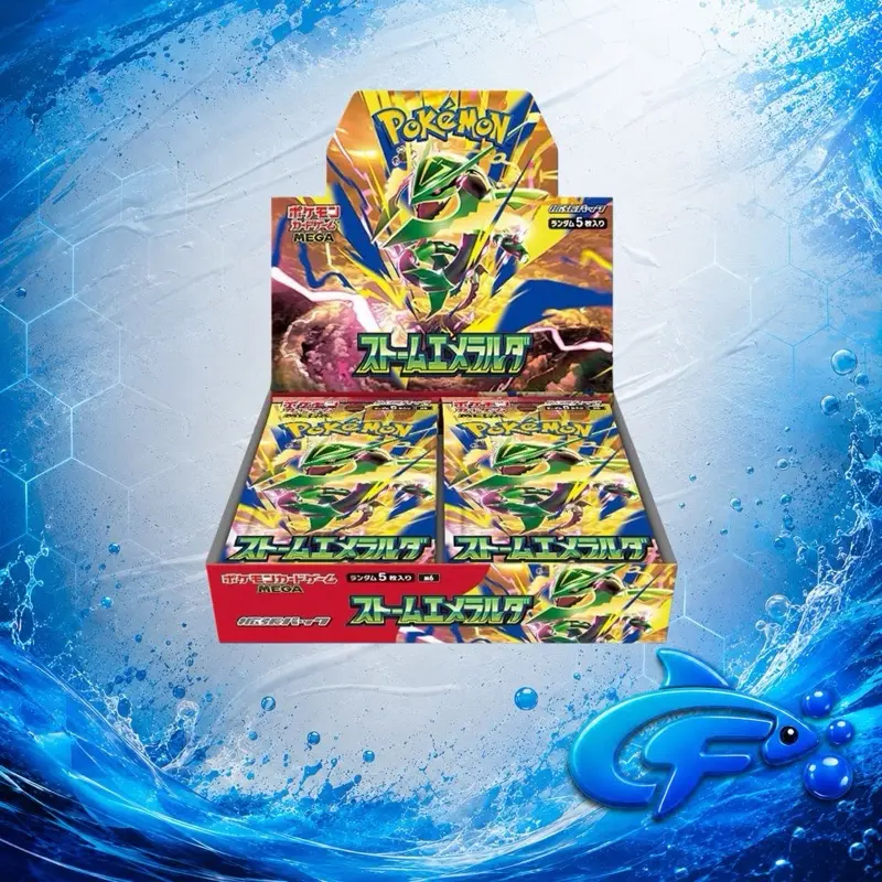 Japanese Storm Emeralda Booster Packs (LIVE RIP)