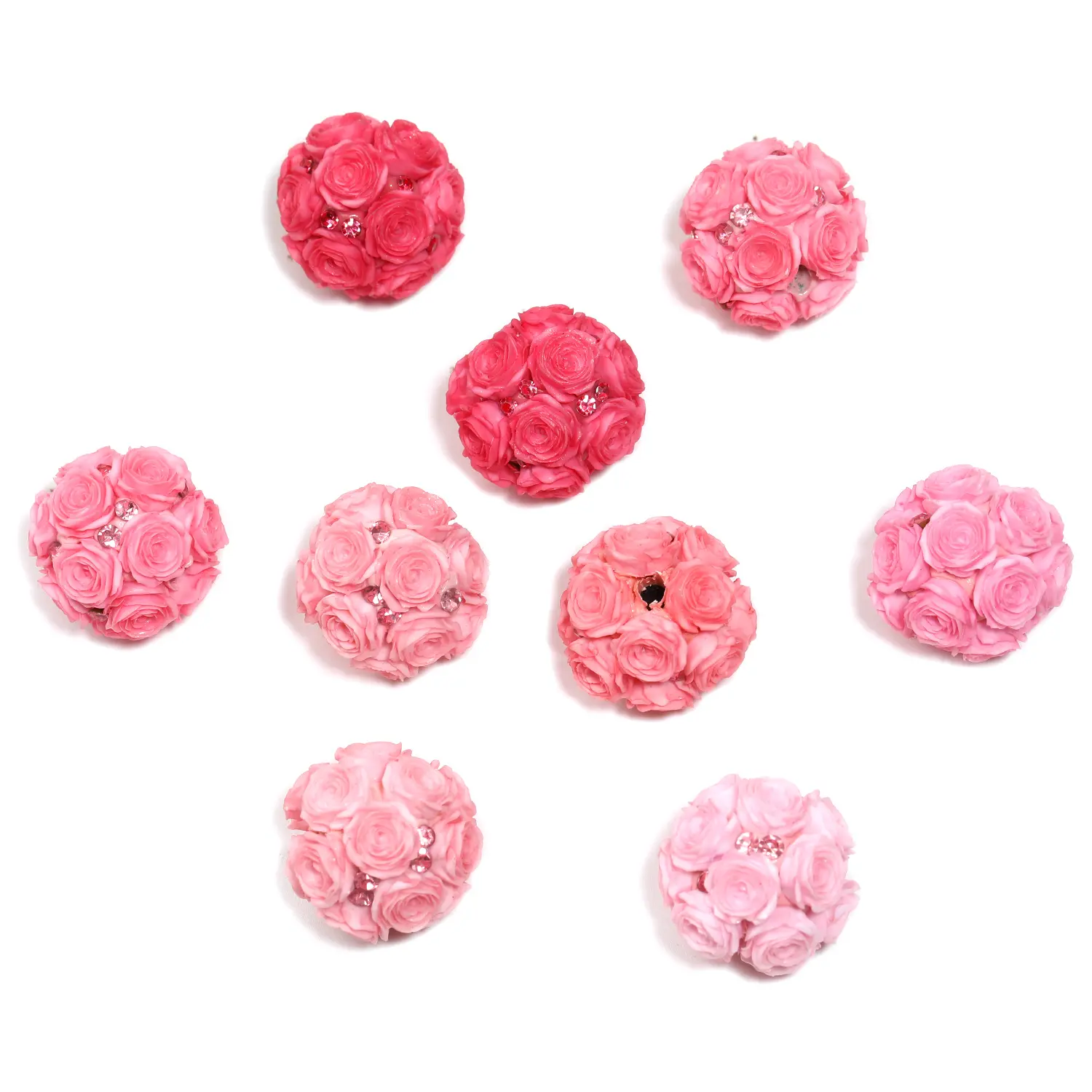 ZY2103012 10PCS Flower beads