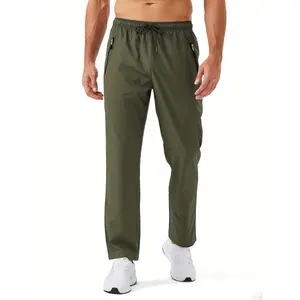 Men's Lightweight Climbing Pants Waterproof Fishing Running Sports Jogger Pants