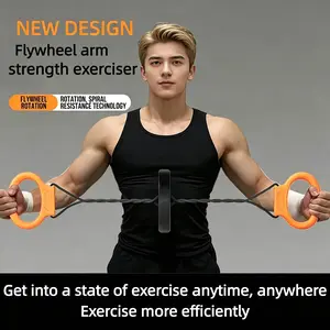 Portable Home Workout Equipment, Durable Spiral Resistance Rope, Shoulder Back Arm Exercise Tool, Ideal for Daily Fitness Training