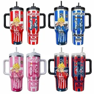 Chivas Guadalajara Football Fan Gift Tumbler 40oz 20oz with Handle, Gift for fan