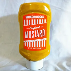 Whataburger Original Mustard 16 Oz. Squeeze Bottle